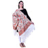 Women's Aari Embroidered Wool Stole